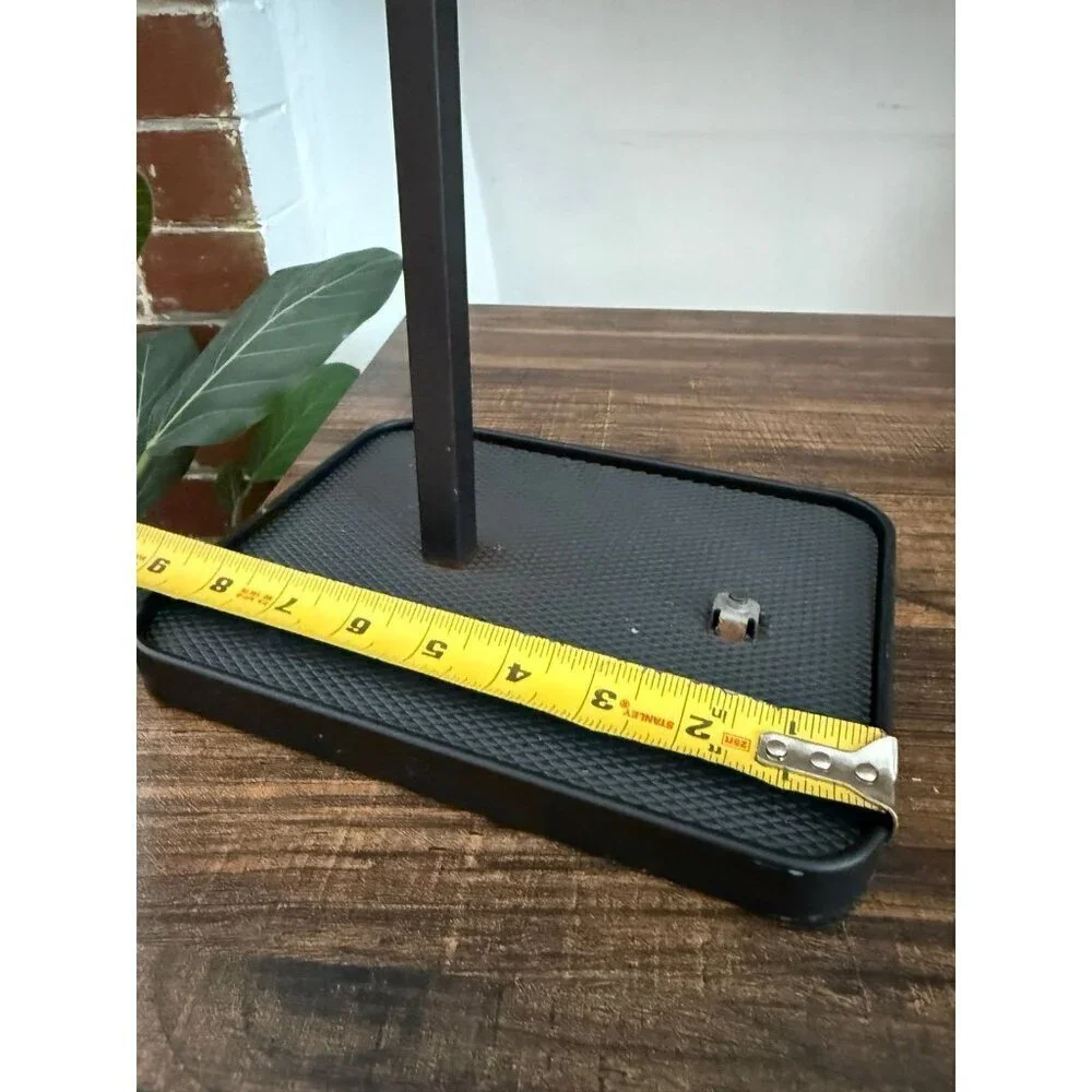 Black Metal Paper Towel Holder